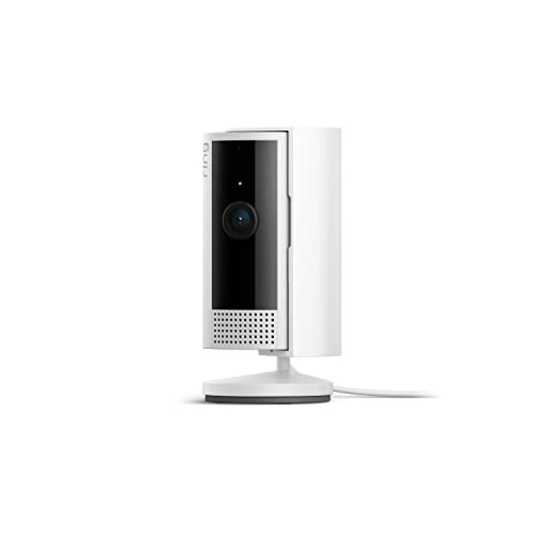 Ring Indoor Cam (newest model) — Home or business security in 1080p HD video, White