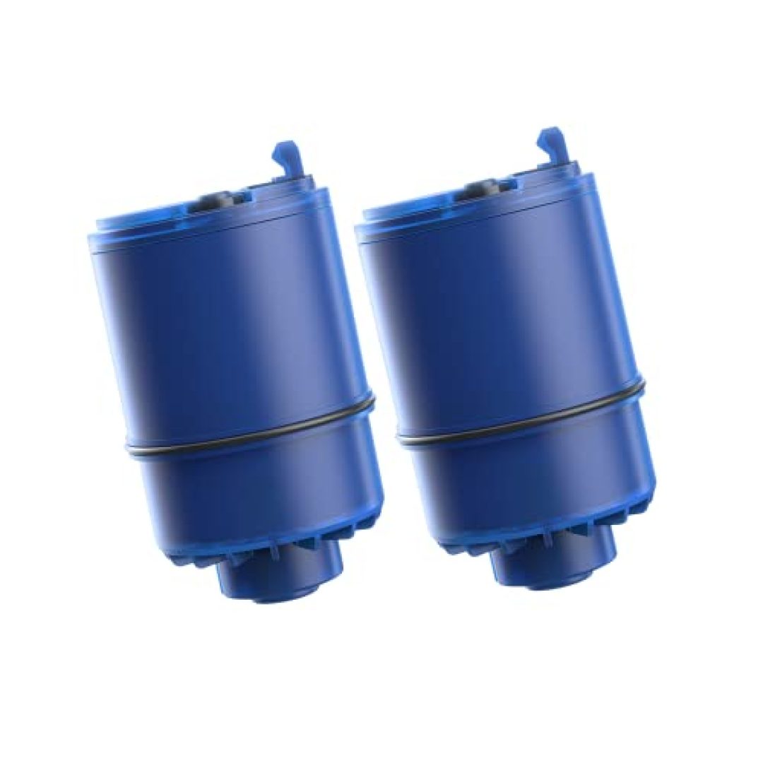 2 Pack Filter Replacement for All PUR®, PUR®PLUS Faucet Filtration Systems, Pur® RF-9999® Faucet Water Filter, NSF Certified, AQUA CREST